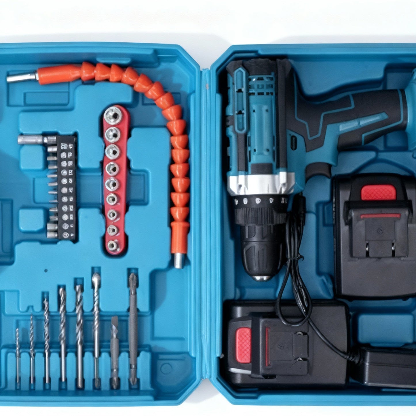 Set de Burghie Electrice Portabile – Montezi Rapid, Fără Efort + 1 Baterie Gratuită