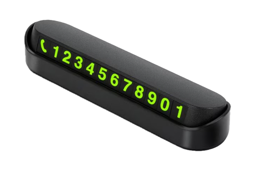 Suport pentru numărul de telefon al mașinii