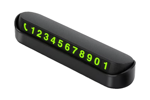 Suport pentru numărul de telefon al mașinii